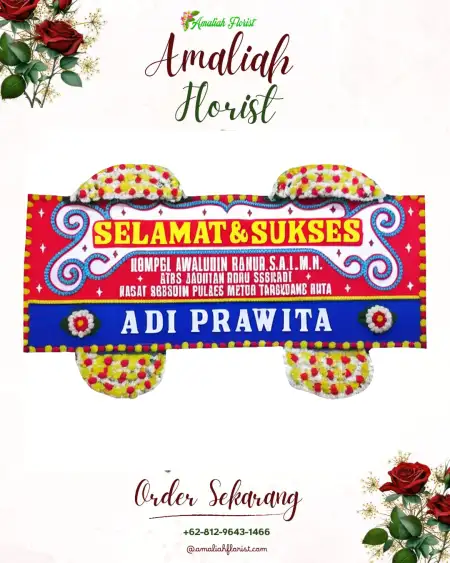Papan Bunga Ucapan Selamat Padang Utara